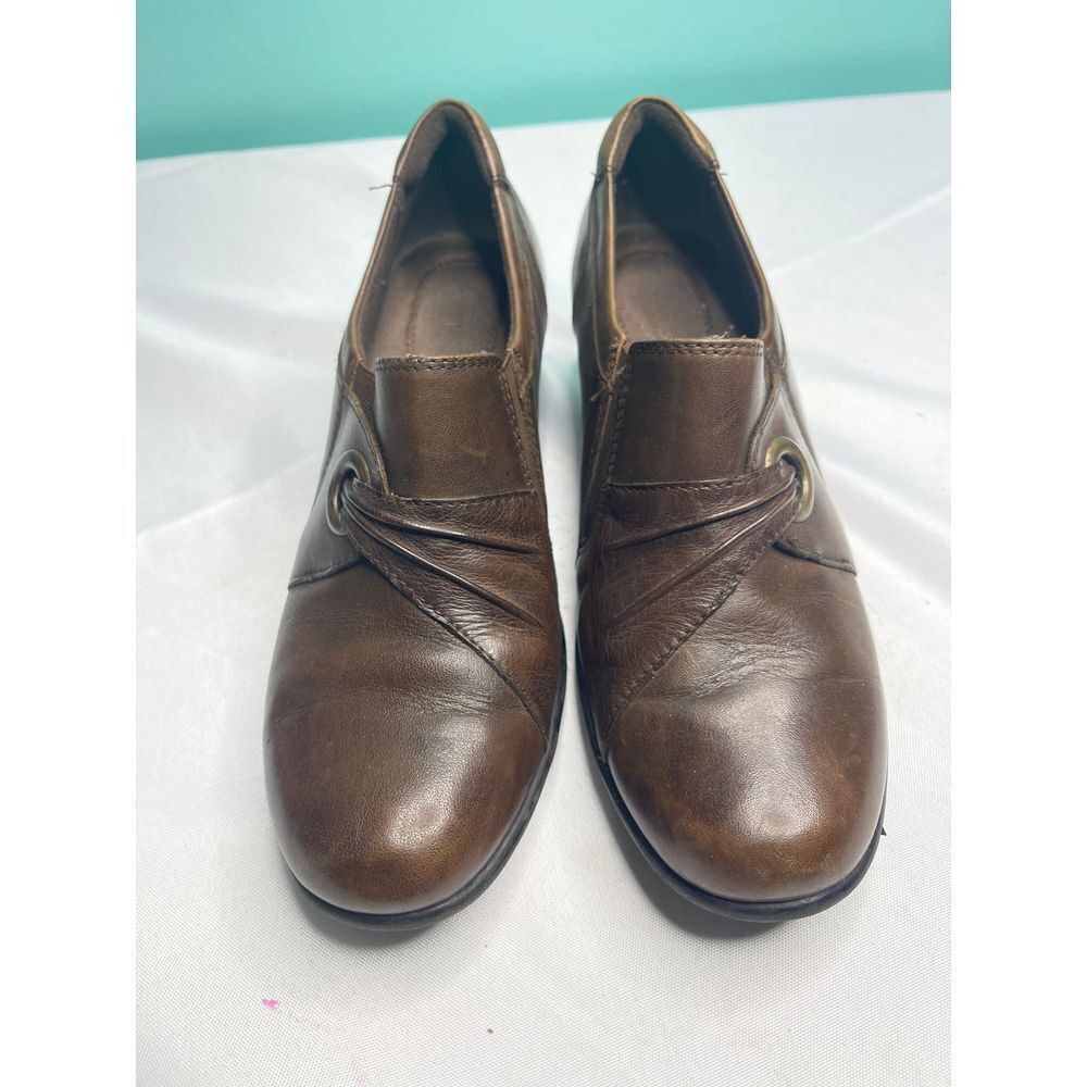 Clark Leather Casual brown  Shoes‎ S-188